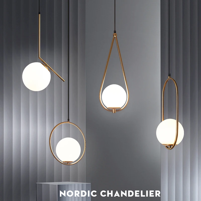 Modern style living room bedroom minimalist restaurant pendant light Nordic clothing decoration glass ball pendant lamp
Modern style living room bedroom minimalist restaurant pendant light Nordic clothing decoration glass ball pendant lamp