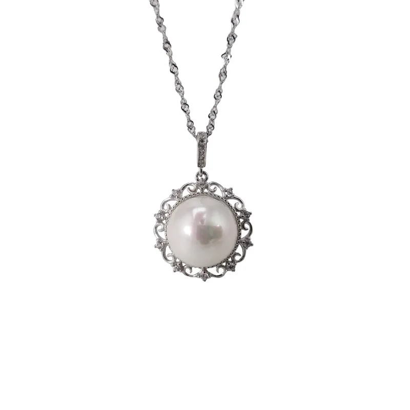 S925 Sterling Silver Pearl Necklace Pendant European and American New Fashion Hipster Jewelry
S925 Sterling Silver Pearl Necklace Pendant European and American New Fashion Hipster Jewelry