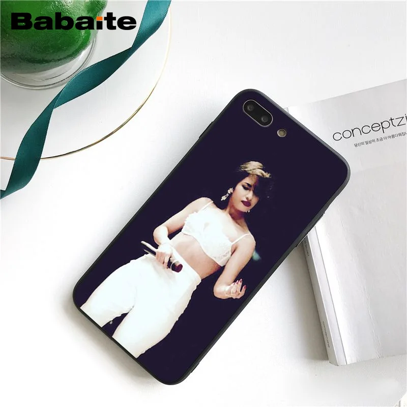 Babaite selena quintanilla Customer High Quality Phone Case for iPhone 8 7 6 6S Plus 5 5S SE XR X XS MAX Coque Shell