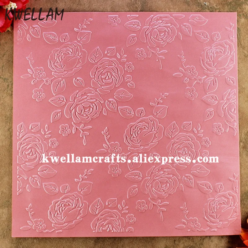 Large Size Rose Flowers Plastic Embossing Folder For Scrapbook DIY Album Card Tool Plastic Template 19.8x19.8cm KW8030525
Large Size Rose Flowers Plastic Embossing Folder For Scrapbook DIY Album Card Tool Plastic Template 19.8x19.8cm KW8030525