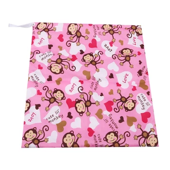 Baby Diaper Bags Printed Double Zippered Wet/Dry Bag Waterproof Wet Cloth Diaper Backpack Reusable Diaper Cover
Baby Diaper Bags Printed Double Zippered Wet/Dry Bag Waterproof Wet Cloth Diaper Backpack Reusable Diaper Cover