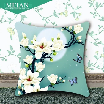 Meian, Flowers 3D accurate printing cross stitch pillow on a new jade orchid living room sofa cushion pillow pillow Needlework
Meian, Flowers 3D accurate printing cross stitch pillow on a new jade orchid living room sofa cushion pillow pillow Needlework