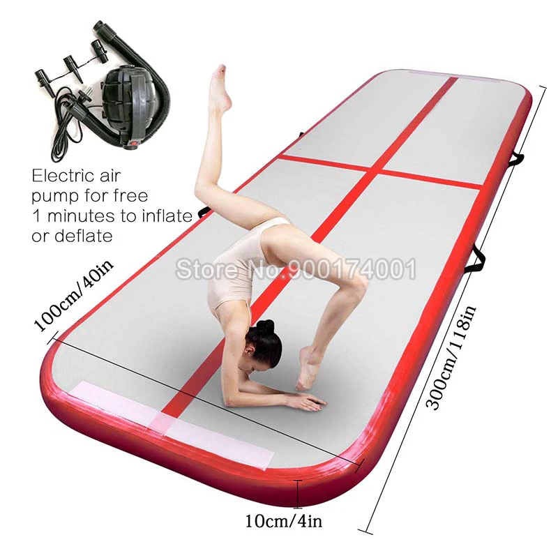 Free Shipping Free One Pump Air Floor Air track Type 3x1x0.1m Inflatable Gymnastic Mat Air Track Tumbling Mat
Free Shipping Free One Pump Air Floor Air track Type 3x1x0.1m Inflatable Gymnastic Mat Air Track Tumbling Mat