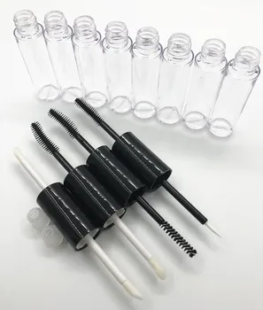 100 pcs double side lip gloss tube packing container 10ml, 2 in 1 empty mascara tube and eyeliner container with fiber
100 pcs double side lip gloss tube packing container 10ml, 2 in 1 empty mascara tube and eyeliner container with fiber