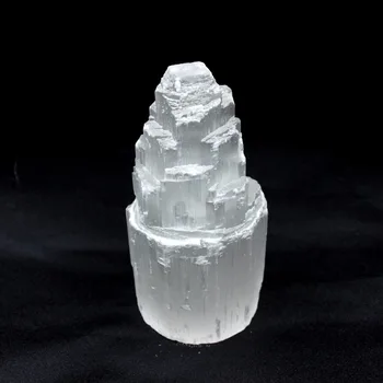5.9'' Natural selenite specimen selenite lamp tower healing crystals for meditation reiki healing Home Figurine
5.9'' Natural selenite specimen selenite lamp tower healing crystals for meditation reiki healing Home Figurine