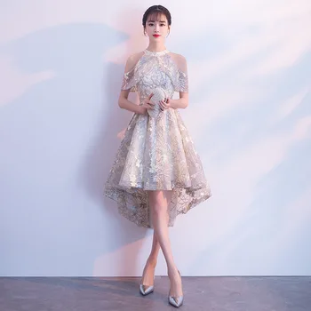 Champagne Elegant Sexy Chinese Sequins Female Cheongsam Dress Vestidos Chinos Oriental Wedding Gowns Party Dresses Size S-XXL
Champagne Elegant Sexy Chinese Sequins Female Cheongsam Dress Vestidos Chinos Oriental Wedding Gowns Party Dresses Size S-XXL