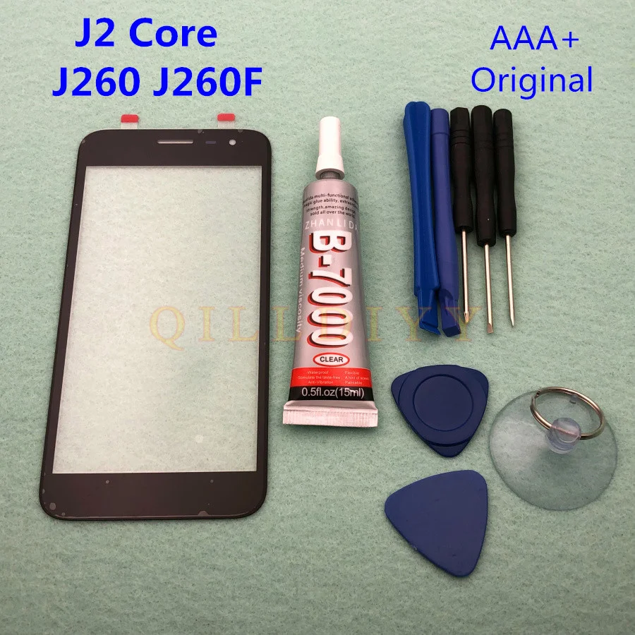 Original External Glass Lens For Samsung Galaxy J2 Core J260 J260F J260G LCD Display Touch Screen Front + B-7000 Glue Tools
Original External Glass Lens For Samsung Galaxy J2 Core J260 J260F J260G LCD Display Touch Screen Front + B-7000 Glue Tools