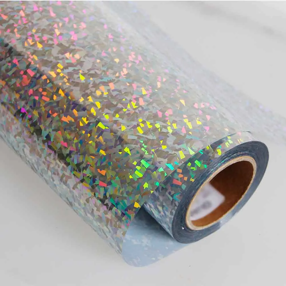 heat transfer vinyl 20"x24"(50cmx60cm) Crystal Silver T-Shirt Heat Transfer Holographic Vinyl Film for Garment Textile Graphics
heat transfer vinyl 20"x24"(50cmx60cm) Crystal Silver T-Shirt Heat Transfer Holographic Vinyl Film for Garment Textile Graphics