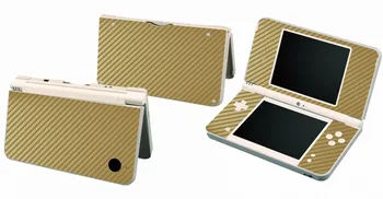 Golden Carbon Fiber Vinyl Skin Sticker Protector for Nintendo DSI XL LL for NDSI XL LL skins Stickers
Golden Carbon Fiber Vinyl Skin Sticker Protector for Nintendo DSI XL LL for NDSI XL LL skins Stickers