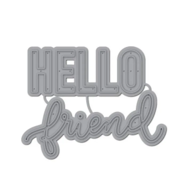 DiyArts Hello Friend Words Metal Cutting Dies for Scrapbooking Card Making Album Embossing Crafts Die Cut New Craft Cut Dies
DiyArts Hello Friend Words Metal Cutting Dies for Scrapbooking Card Making Album Embossing Crafts Die Cut New Craft Cut Dies