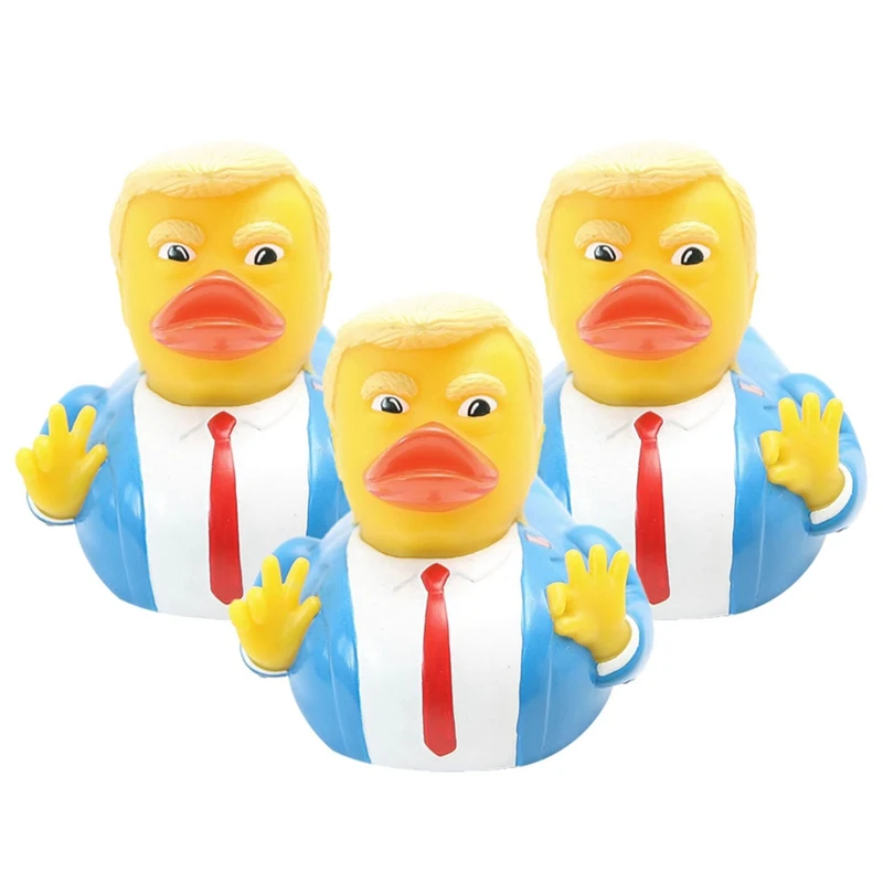 2018 Trump Duck Bath Toy Shower Water Floating US President Rubber Duck Baby Toy Water Toy
2018 Trump Duck Bath Toy Shower Water Floating US President Rubber Duck Baby Toy Water Toy