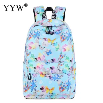 Women Polyester Printed Backpack Christmas Anti-Theft Bookbags For Lady Waterproof Butterfly Pattern Large Capacity Shoulder Bag
Women Polyester Printed Backpack Christmas Anti-Theft Bookbags For Lady Waterproof Butterfly Pattern Large Capacity Shoulder Bag