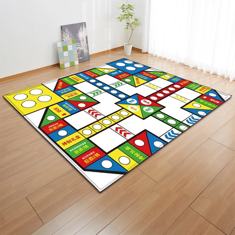 Cartoon Checkerboard Ludo Checkers Party Game Carpets For Living Room Kids Rug Carpet In The Nursery Housing Bedroom Floor Cover
Cartoon Checkerboard Ludo Checkers Party Game Carpets For Living Room Kids Rug Carpet In The Nursery Housing Bedroom Floor Cover