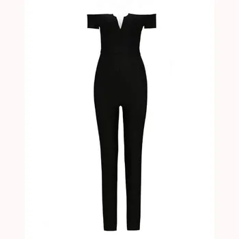 2020 New Women Sexy Slash Neck Bodycon Bandage Jumpsuits Sleeveless Off Shoulder Chic Celebrity Party Jumpsuit
2020 New Women Sexy Slash Neck Bodycon Bandage Jumpsuits Sleeveless Off Shoulder Chic Celebrity Party Jumpsuit