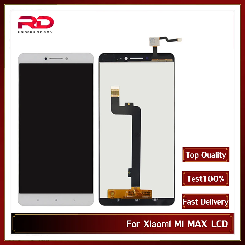 Mi Max ЖК-дисплей для XIAOMI LCD сенсорный экран ЖК-дигитайзер с рамкой запасные части