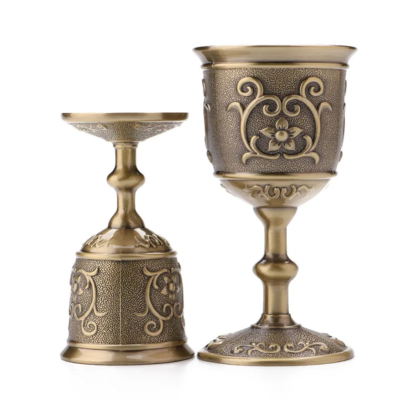 1 Pc Delicate Metal Wine Goblet Engraving Handicrafts Europe Vintage Copper Water Liquor Wine Cups With Carving Pattern Winebowl
1 Pc Delicate Metal Wine Goblet Engraving Handicrafts Europe Vintage Copper Water Liquor Wine Cups With Carving Pattern Winebowl