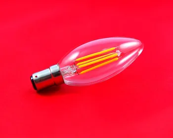 New Design Energy Saving 2W 4W Dimmable BA15D 110V 220V C35 LED Filament Candle Light Bulb 360 Degree Lamp Free Shipping
New Design Energy Saving 2W 4W Dimmable BA15D 110V 220V C35 LED Filament Candle Light Bulb 360 Degree Lamp Free Shipping