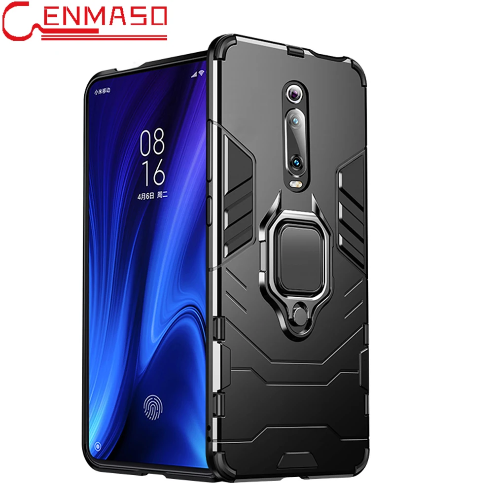 For Redmi K20 Note 7 5 Pro Case Armor Kickstand Finger Ring Cover for Xiaomi Mi 9T Pro Mi 8 Lite 9T 9 SE for Pocophone F1 Case
For Redmi K20 Note 7 5 Pro Case Armor Kickstand Finger Ring Cover for Xiaomi Mi 9T Pro Mi 8 Lite 9T 9 SE for Pocophone F1 Case