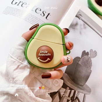 Smile Avocado Key chain Silicone Case for Apple Airpods 1 2 Accessories Case Protective Cover Bag Box Earphone Case Keychain
Smile Avocado Key chain Silicone Case for Apple Airpods 1 2 Accessories Case Protective Cover Bag Box Earphone Case Keychain