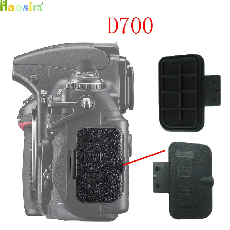 Для Nikon D700 экспорт данных на заднюю крышку резиновый колпачок Камера сменный блок