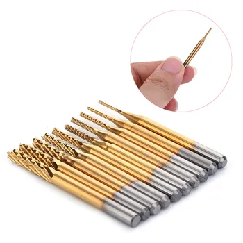 10pcs 3.175 Diameter CNC End Mill Cutter Mini PCB Carbide Router Bits Kit Set 0.8-3.175 mm For Milling Tools
10pcs 3.175 Diameter CNC End Mill Cutter Mini PCB Carbide Router Bits Kit Set 0.8-3.175 mm For Milling Tools