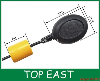Free Shing Cably type Normal Terperature Float Switch Liquid Fluid Water Level Controller cable (4 meters)
Free Shing Cably type Normal Terperature Float Switch Liquid Fluid Water Level Controller cable (4 meters)
