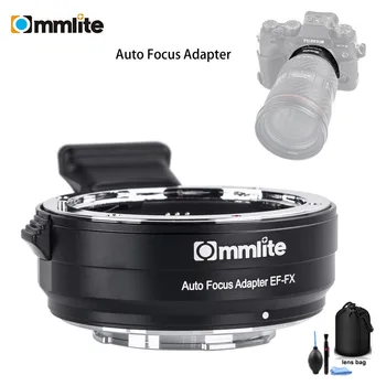 Commlite CM-EF-FX Electronic AF Lens Mount Adapter from for Canon EF/EF-S Lens to Fujifilm FX-Mount Camera
Commlite CM-EF-FX Electronic AF Lens Mount Adapter from for Canon EF/EF-S Lens to Fujifilm FX-Mount Camera