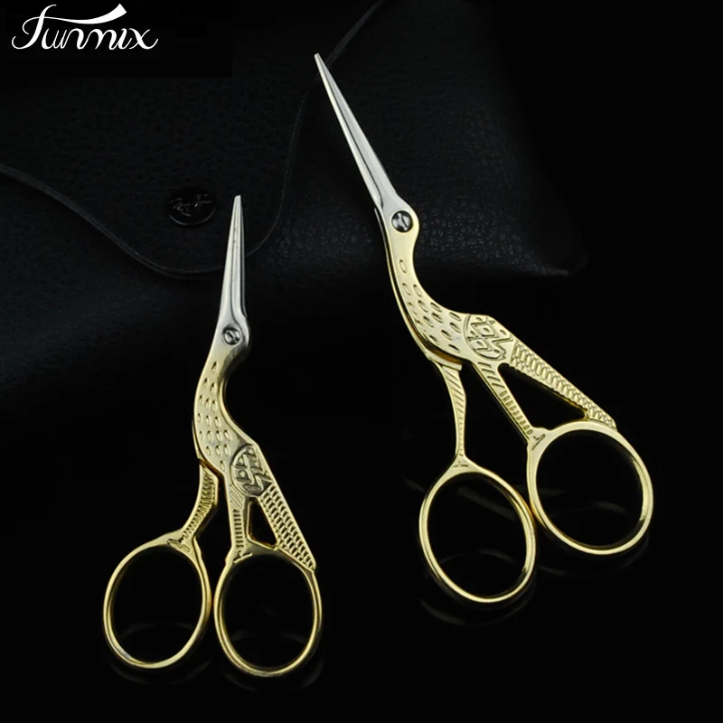 1Pcs Brand Scissors Vintage Retro Stainless Steel Crane Pattern Makeup Cosmetic Convenient Scissors eyelash extension tool
1Pcs Brand Scissors Vintage Retro Stainless Steel Crane Pattern Makeup Cosmetic Convenient Scissors eyelash extension tool