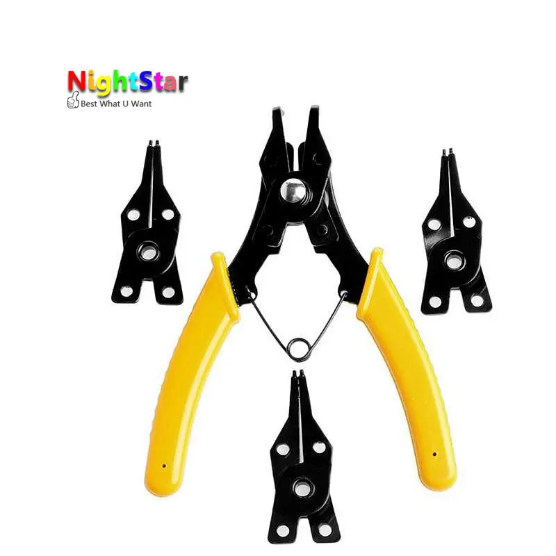 4 IN 1 Multifunctional Snap Ring Pliers Multi Tools Multi Crimp Tool Internal External Ring Remover Retaining Circlip Pliers
4 IN 1 Multifunctional Snap Ring Pliers Multi Tools Multi Crimp Tool Internal External Ring Remover Retaining Circlip Pliers