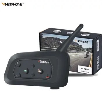 VENTPHONE V4 Wireless Motorcycle Intercom Headphone 1200 BT Multi Interphone helmet bluetooth headset Communicator 4 Riders Moto
VENTPHONE V4 Wireless Motorcycle Intercom Headphone 1200 BT Multi Interphone helmet bluetooth headset Communicator 4 Riders Moto