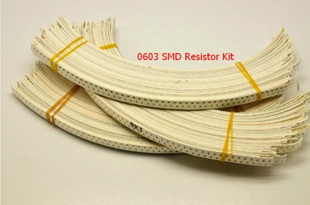 0603 SMD Resistor Kit 5% 0R-560M 50 values*50pcs=8500pcs Chip Resistor Assorted Samples kit
0603 SMD Resistor Kit 5% 0R-560M 50 values*50pcs=8500pcs Chip Resistor Assorted Samples kit