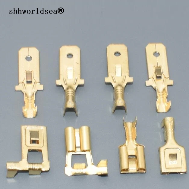shhworldsea 20pcs 7.8mm male female right bend 7.8mm Female Crimp Spade Terminal Connection 7.8 mm Terminals Adaptor Connector
shhworldsea 20pcs 7.8mm male female right bend 7.8mm Female Crimp Spade Terminal Connection 7.8 mm Terminals Adaptor Connector