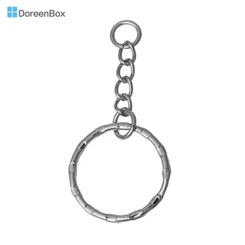 Doreen Box 30PCs Dull Silver Color Key Chains & Key Rings Keychain Door Key Car Key DIY Jewelry Accessories 53mm(2 1/8") long
Doreen Box 30PCs Dull Silver Color Key Chains & Key Rings Keychain Door Key Car Key DIY Jewelry Accessories 53mm(2 1/8") long