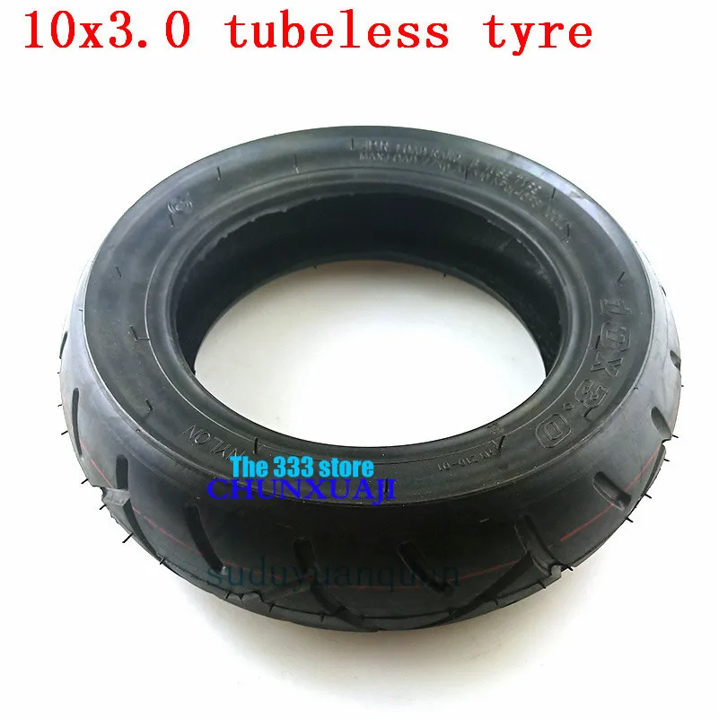 High quality Tubeless Vacuum tyre 10x3.0 10*3.0 For 10" E-Scooter Motor Scooter Go karts ATV Quad Speedway 10x3.00
High quality Tubeless Vacuum tyre 10x3.0 10*3.0 For 10" E-Scooter Motor Scooter Go karts ATV Quad Speedway 10x3.00