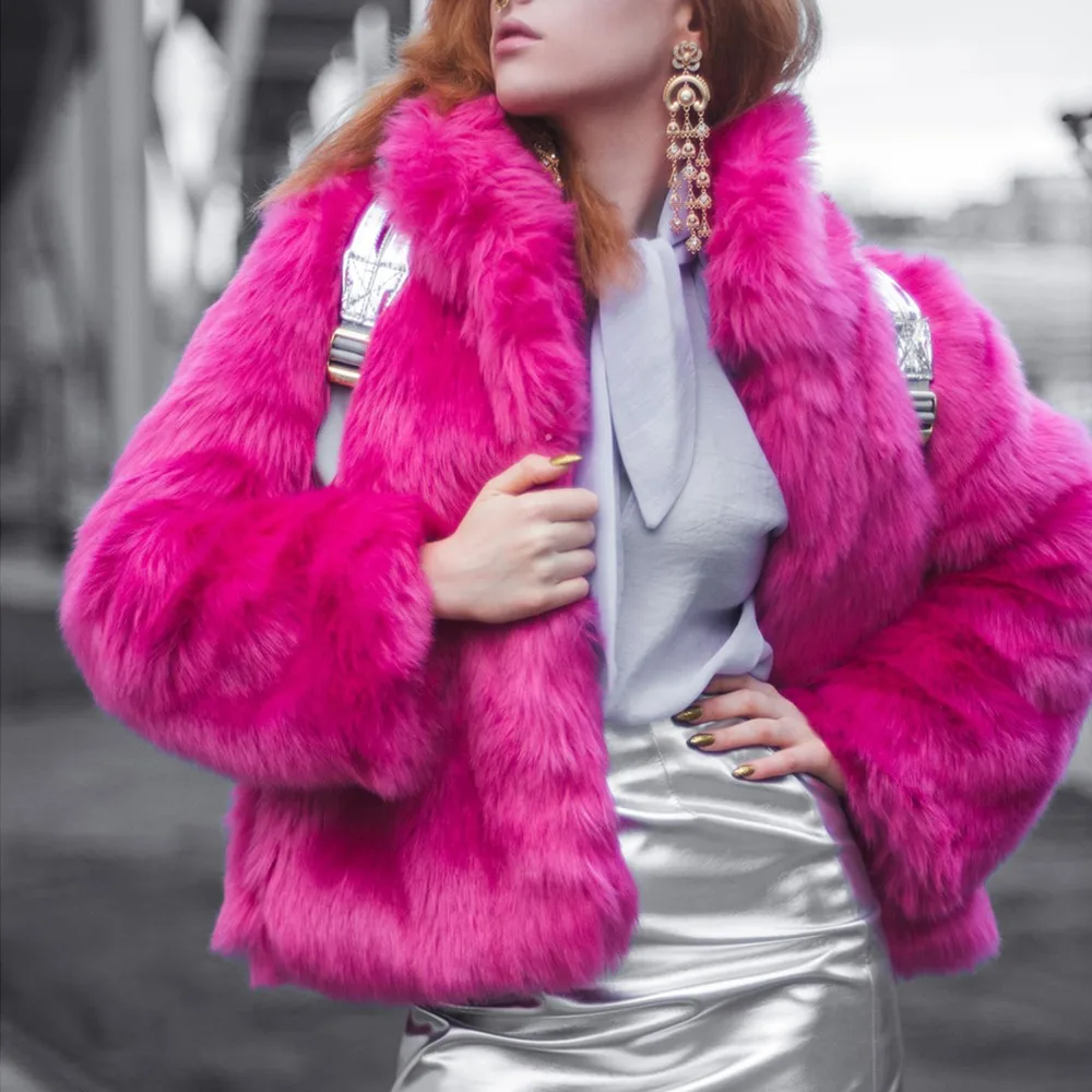 GTGYFF autumn winter turn-down collar long sleeve eco faux fur jacket coat for women rose thermal warm jackets coats outerwear
GTGYFF autumn winter turn-down collar long sleeve eco faux fur jacket coat for women rose thermal warm jackets coats outerwear