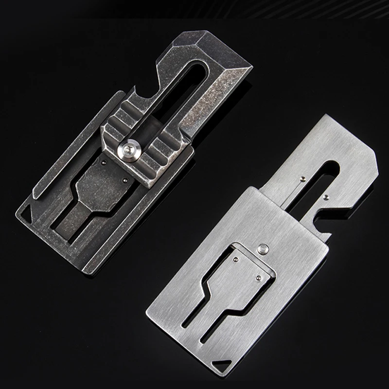 H1021 Outdoor multifunctional portable key holder knife coin knife self-defense stainless steel mini knife EDC
H1021 Outdoor multifunctional portable key holder knife coin knife self-defense stainless steel mini knife EDC