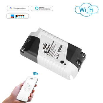 eMylo Mini Smart WiFi Switch Wireless Relay Light Switch AC 220V Smart Life App Voice Remote Control Timer For Google Home IFTTT
eMylo Mini Smart WiFi Switch Wireless Relay Light Switch AC 220V Smart Life App Voice Remote Control Timer For Google Home IFTTT