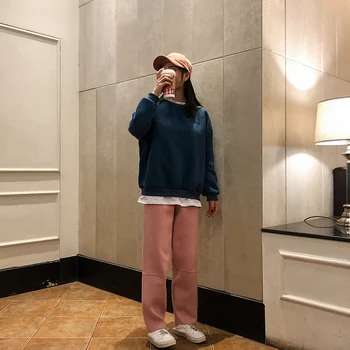 Lychee Girls Women Solid Color Ankle-Length Pants High Waist Female Harem Pants Autumn Spring Casual Sweet Pants Bottom
Lychee Girls Women Solid Color Ankle-Length Pants High Waist Female Harem Pants Autumn Spring Casual Sweet Pants Bottom