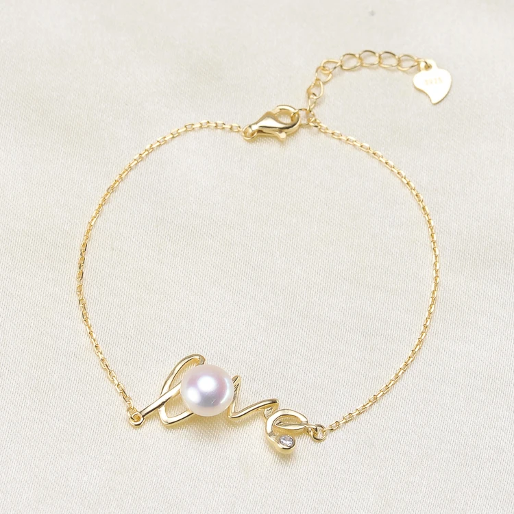 S925 Sterling Silver LOVE Pearl Bracelet Accessory DIY Pearl Bangle Components Silver&Gold Color 3Pcs/Lot
S925 Sterling Silver LOVE Pearl Bracelet Accessory DIY Pearl Bangle Components Silver&Gold Color 3Pcs/Lot