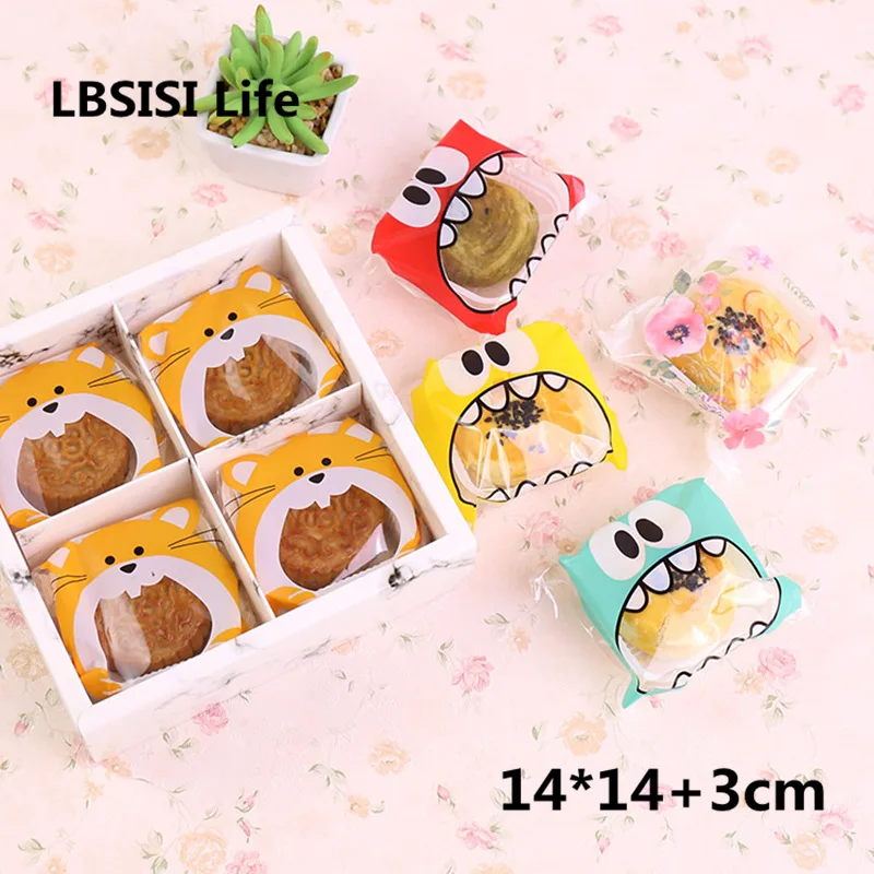 LBSISI Life 50pcs 14*14+3cm Animal Big Mouth Cookies Gift Biscuits Candy Food DIY Cookie Handmade Self Adhesive Packing Bags
LBSISI Life 50pcs 14*14+3cm Animal Big Mouth Cookies Gift Biscuits Candy Food DIY Cookie Handmade Self Adhesive Packing Bags