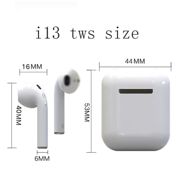 NEW 2019 Touch control i13 TWS 1:1 Wireless Bluetooth 5.0 3D super fuction earphone pk i10 i11 i12 tws for cell phone
NEW 2019 Touch control i13 TWS 1:1 Wireless Bluetooth 5.0 3D super fuction earphone pk i10 i11 i12 tws for cell phone