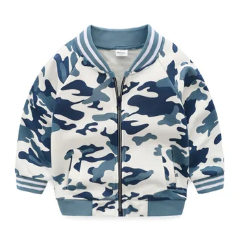 Korean version of children's clothing boy children's camouflage sweater zipper baseball coat
Korean version of children's clothing boy children's camouflage sweater zipper baseball coat