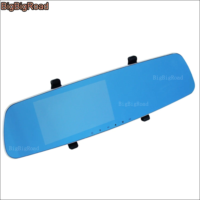 BigBigRoad Car DVR Rear View Mirror Camera Video Recorder Dashcam 5 Inch Parking Monitor FHD 1080P For Toyota Auris
BigBigRoad Car DVR Rear View Mirror Camera Video Recorder Dashcam 5 Inch Parking Monitor FHD 1080P For Toyota Auris