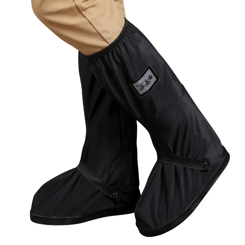 With Relectors Waterproof Reusable Motorcycle Cycling Bike Rain Boot Shoes Covers Easy To Ride For Rider Unisex | Автомобили и