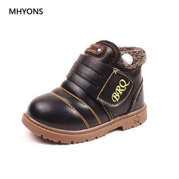 Children's Boots PU Leather Waterproof Martin Boots Plus Velvet Warm Winter Children's Snow Boots Brand Girl Boy Outdoor Boots
Children's Boots PU Leather Waterproof Martin Boots Plus Velvet Warm Winter Children's Snow Boots Brand Girl Boy Outdoor Boots