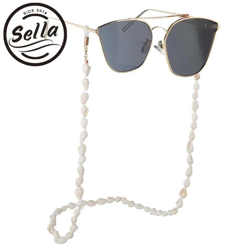 Sella Fashion Men Women Sunglasses Strap Holder Sell Glasses Necklace Chain Rope Conch Convenient Eyeglasses String Lanyard
Sella Fashion Men Women Sunglasses Strap Holder Sell Glasses Necklace Chain Rope Conch Convenient Eyeglasses String Lanyard