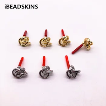 New arrival! 13X13mm 100pcs/lot zinc alloy twist-shape Stud earring/earrings accessories/Earring parts/hand Made for Jewelry DIY
New arrival! 13X13mm 100pcs/lot zinc alloy twist-shape Stud earring/earrings accessories/Earring parts/hand Made for Jewelry DIY