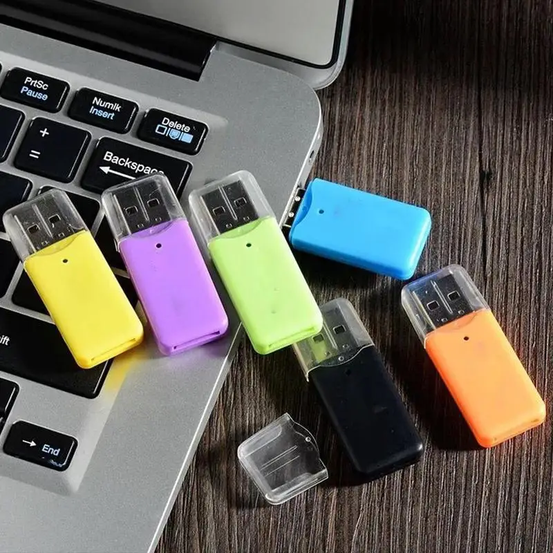 Cute Mini USB 2.0 Card Reader For Micro SD Card TF Card Adapter Plug High Quality Card Reader For Tablet PC
Cute Mini USB 2.0 Card Reader For Micro SD Card TF Card Adapter Plug High Quality Card Reader For Tablet PC