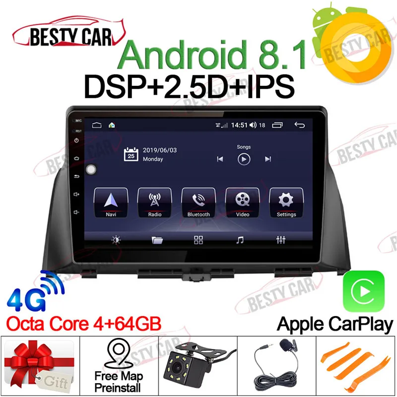 10.1" Android 8.1 Car Multimedia Player Stereo for Kia Optima K5 2015 2016 2017 2018 2019 GPS Navigation Head Unit DSP 4GB RAM
10.1" Android 8.1 Car Multimedia Player Stereo for Kia Optima K5 2015 2016 2017 2018 2019 GPS Navigation Head Unit DSP 4GB RAM