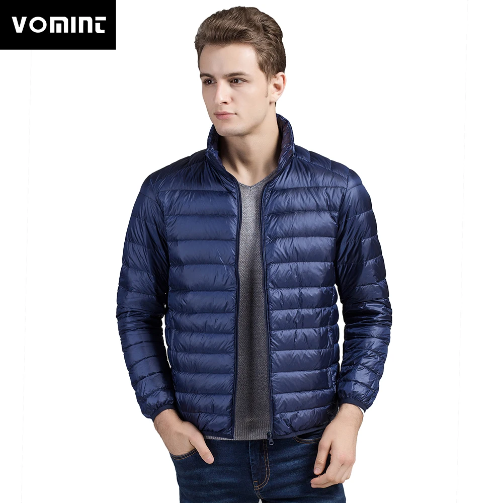 VOMINT New Autumn Winter Men's Duck Down Jacket Ultra Light Thin Plus Size Spring Jackets Men Stand Collar Outerwear Coat M-4XL
VOMINT New Autumn Winter Men's Duck Down Jacket Ultra Light Thin Plus Size Spring Jackets Men Stand Collar Outerwear Coat M-4XL